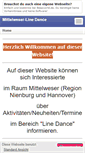 Mobile Screenshot of mittelweser-linedance.de